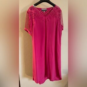 Rebecca Minkoff pink maternity dress, size small